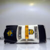 COCHE DE POLICIA AÑOS 70 A ESCALA 1/64 APROX. VISTA AEREA.