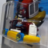 HOT WHEELS BUMP AROUND TREASURE HUNT 2018 ESCALA APROXIMADA 1/64. VISTA FRONTAL.
