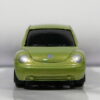 COCHE DE SEGUNDA MANO SIN SEÑALES DE USO A ESCALA APROXIMADA 1/64. VISTA FRONTAL.