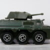 MAJORETTE VEHICULO MILITAR DE SEGUNDA MANO A ESCALA APROXIMADA 1/64.