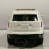 COCHE DE POLICIA SHERIFF TODOTERRENO 4X4 NUEVO A ESCALA APROXIMADA 1/64. VISTA TRASERA.