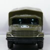 CAMION MILITAR NUEVO A ESCALA APROXIMADA 1/64. VISTA FRONTAL.