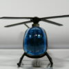 HELICOPTERO DEL EJERCITO NUEVO A ESCALA APROXIMADA 1/64. VISTA FRONTAL.