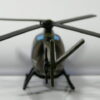 HELICOPTERO DEL EJERCITO NUEVO A ESCALA APROXIMADA 1/64. VISTA TRASERA.