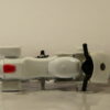MOTO DE POLICIA S.W.A.T. NUEVA A ESCALA APROXIMADA 1/64. VISTA AEREA.