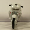 MOTO DE POLICIA S.W.A.T. NUEVA A ESCALA APROXIMADA 1/64. VISTA FRONTAL.