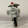 MOTO DE POLICIA S.W.A.T. NUEVA A ESCALA APROXIMADA 1/64. VISTA TRASERA.