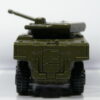 WELLY VEHICULO MILITAR DEL EJERCITO NUEVO A ESCALA APROXIMADA 1/64. VISTA TRASERA.