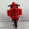 MOTO DE BOMBEROS NUEVA A ESCALA APROXIMADA 1/64. VISTA TRASERA.