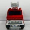 CAMION DE BOMBEROS NUEVO A ESCALA APROXIMADA 1/64. VISTA FRONTAL.