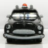 COCHE POLICIA DE LA PELICULA CARS A ESCALA APROXIMADA 1/64. VISTA FRONTAL.