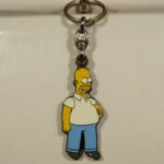 LLAVERO METALICO DE HOMMER SIMPSON.