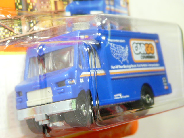 Matchbox Express Delivery - Auto In Scala Blu Con Cerchi Ramati, Edizione 89/100