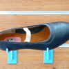 ZAPATO EN PIEL NATURAL DE MUJER PARA SEVILLANAS Y FLAMENCO. VISTA AEREA.