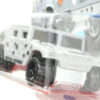 VEHICULO DE RESPUESTA RAPIDA TODOTERRENO 4X4 NUEVO A ESCALA APROXIMADA 1/64. VISTA FRONTAL.