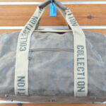 BOLSA DE PIEL SINTETICA APTA PARA VIAJE TAMAÑO MEDIANO.