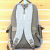 BACKPACK TAMAÑO ADULTO APTA PARA USO ESCOLAR. CON 8 BOLSILLOS. VISTA TRASERA.