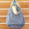 BOLSA DE PIEL SINTETICA APTA PARA VIAJE TAMAÑO PEQUEÑO. VISTA LATERAL.