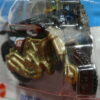 MOTO NUEVA A ESCALA APROXIMADA 1/64. VISTA FRONTAL.