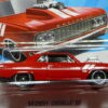 COCHE CLASICO DEPORTIVO NUEVO A ESCALA APROXIMADA 1/64.
