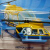 HELICOPTERO DE UN CANAL DE NOTICIAS NUEVO A ESCALA APROXIMADA 1/64.