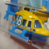 HELICOPTERO DE UN CANAL DE NOTICIAS NUEVO A ESCALA APROXIMADA 1/64. VISTA FRONTAL.