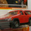 TODOTERRENO 4X4 CLASICO NUEVO A ESCALA APROXIMADA 1/64. VISTA FRONTAL.