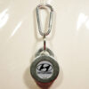 LLAVERO HYUNDAI DE METAL Y ALUMINIO CON MOSQUETÓN.