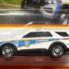 COCHE DE POLICIA TODOTERRENO 4X4 NUEVO A ESCALA APROXIMADA 1/64.