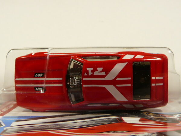 COCHE CLASICO DEPORTIVO COUPE NUEVO A ESCALA APROXIMADA 1/64. VISTA AEREA.