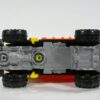 CAMION TODOTERRENO 4X4 NUEVO EN MINIATURA, SIN BLISTER. ESCALA APROXIMADA 1/64. VISTA INFERIOR.