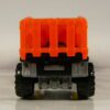 CAMION TODOTERRENO 4X4 NUEVO EN MINIATURA, SIN BLISTER. ESCALA APROXIMADA 1/64. VISTA TRASERA.