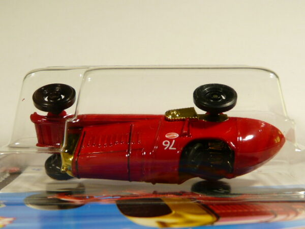 COCHE CLASICO DE CARRERAS NUEVO EN MINIATURA A ESCALA APROXIMADA 1/64. VISTA AEREA.