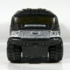 COCHE TODOTERRENO 4X4 DE SEGUNDA MANO EN MINIATURA SIN MARCAS DE USO Y BUEN ESTADO GENERAL, SIN BLISTER, A ESCALA APROXIMADA 1/64. VISTA FRONTAL.