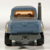 CAMION TODOTERRENO 4X4 NUEVO EN MINIATURA, SIN BLISTER. ESCALA APROXIMADA 1/64. VISTA TRASERA.