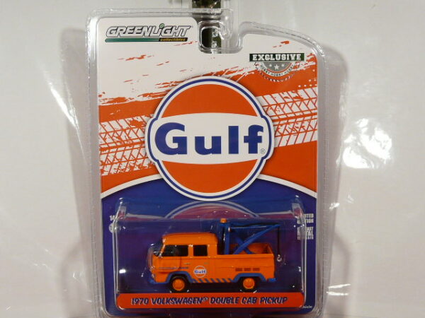 FURGONETA PICKUP DE ASISTENCIA NUEVA EN MINIATURA A ESCALA APROXIMADA 1/64 DE LA SERIE LIMITADA EXCLUSIVE HOBBY. VISTA FRONTAL. BLISTER.
