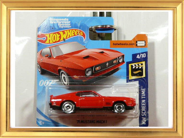 COCHE HISTORICO DE LA PELICULA DE JAMES BOND DIAMANTES PARA LA ENTERNIDAD. VISTA BLISTER.