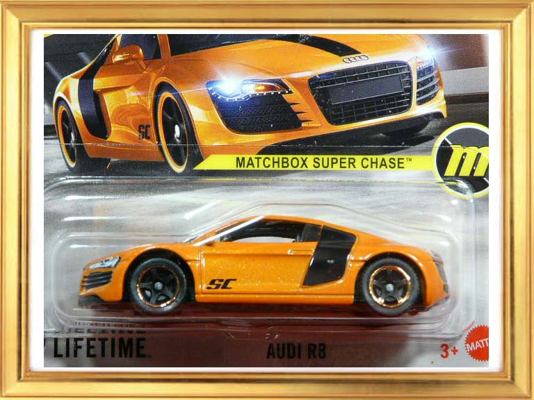 MATCHBOX AUDI R8 SUPER CHASE EDICION LIMITADA. VISTA ZOOM