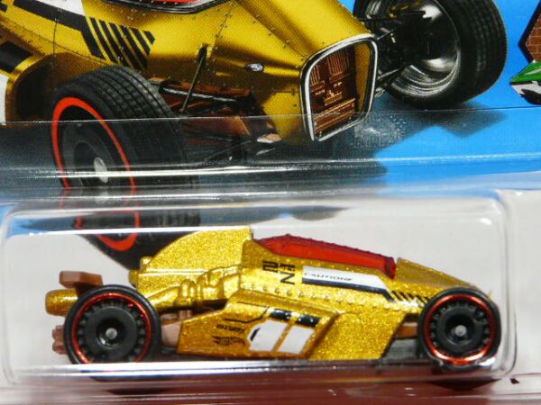 VEHICULO DE CARRERAS NUEVO EN MINIATURA TH EDICION LIMITADA A ESCALA APROXIMADA 1/64.