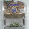 CLÁSICO TODOTERRENO 4X4 NUEVO EN MINIATURA A ESCALA APROXIMADA 1/64 DE LA EDICIÓN ESPECIAL Y LIMITADA DE BATTALIION 64. VISTA FRONTAL. BLISTER.