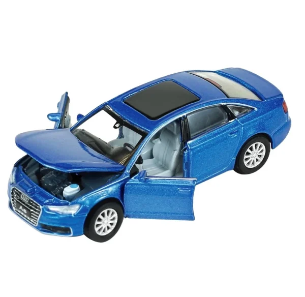 PARA MAYORES DE 14 AÑOS. DEPORTIVO COUPE NUEVO EN MINIATURA A ESCALA APROXIMADA 1/64. VISTA PARTES MOVILES.