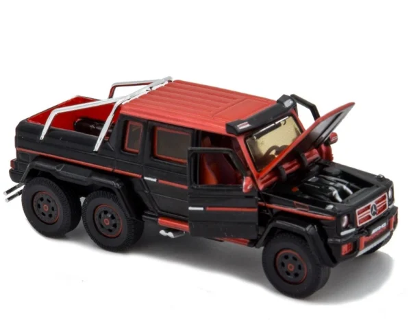PARA MAYORES DE 14 AÑOS. TODOTERRENO CLÁSICO NUEVO EN MINIATURA A ESCALA APROXIMADA 1/64. VISTA PARTES MOVILES2
