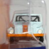 PARA MAYORES DE 14 AÑOS. COCHE CLASICO DESCAPOTABLE NUEVO EN MINIATURA A ESCALA APROXIMADA 1/64. VISTA FRONTAL.
